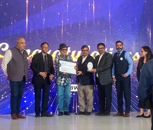 Caleedo, receives the Facility Management Excellence Award for Startup at the 2023 BW Business World Facility Management Conference and Excellence Awards