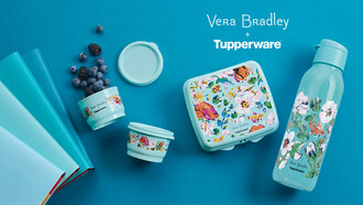 Tupperware and Vera Bradley 2023: Sea Air Floral Collection