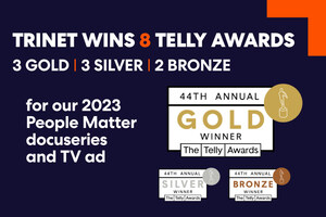 TriNet Wins Eight Telly Awards for its 'People Matter' Campaign