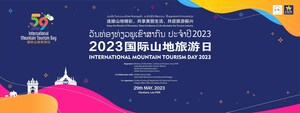 " Disfrutar de la maravilla de las montañas, compartir la belleza de la vida, revitalizar la industria turística": los actos temáticos del Día Internacional del Turismo de Montaña 2023 se inauguran en Laos