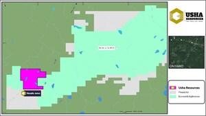 Usha Resources Confirms Presence of a Lithium-Cesium-Tantalum System at the Mead Lithium Pegmatite Project and Receives Drill Permit