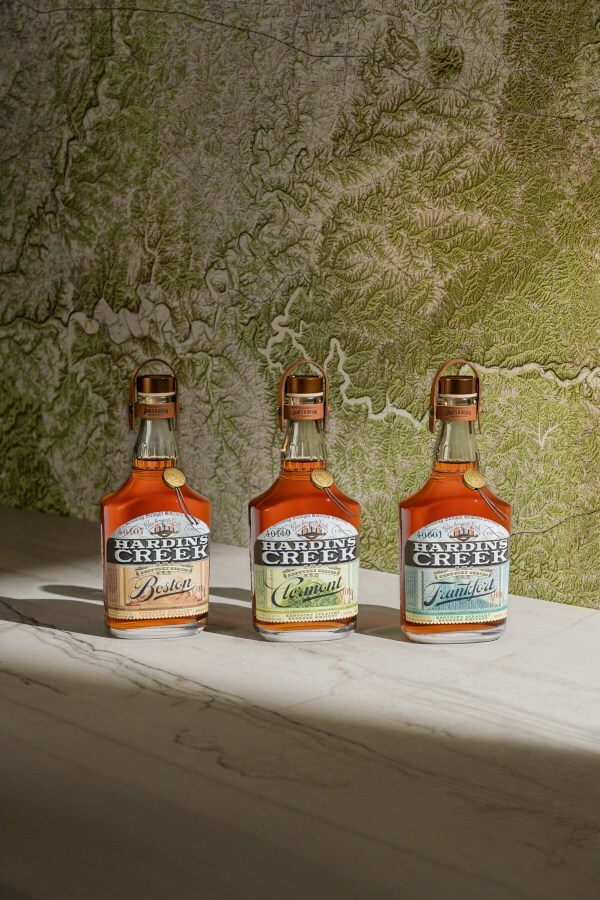 Hardin's Creek™ debuts 'The Kentucky Series' as the next release of highly limited and ultra-rare expressions. The three-part bourbon release explores ‘Kentucky Terroir’ through the lens of the Beam Family’s distilling campuses. Photo credit: Beam Suntory