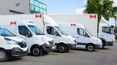 Canadian commercial vehicles (CNW Group/Geotab Inc.)