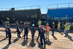OmniTRAX短线安全研究所的合作伙伴for Railroad Emergency Response Drill