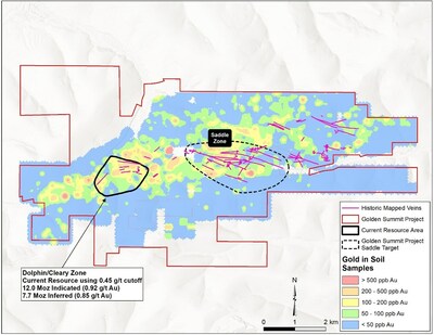 Freegold Extends Mineralization 400 metres to the North (CNW Group/Freegold Ventures Limited)