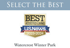 U.S. News &amp; World Report Names Watercrest Winter Park a Best Assisted Living Community For Two Consecutive Years