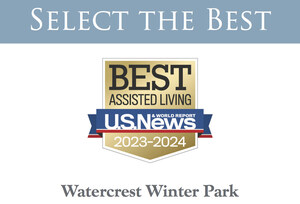 U.S. News &amp; World Report Names Watercrest Winter Park a Best Assisted Living Community For Two Consecutive Years