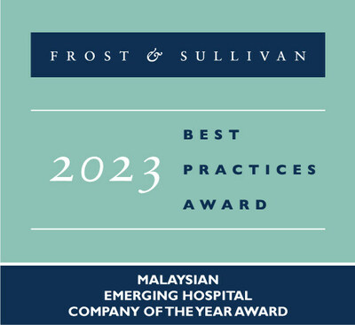 2023 Malaysian Emerging Hospital Company of the Year Award