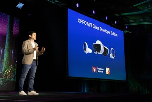 OPPO Launches OPPO MR Glass Developer Edition for Snapdragon Spaces™ XR Developers Platform at AWE 2023