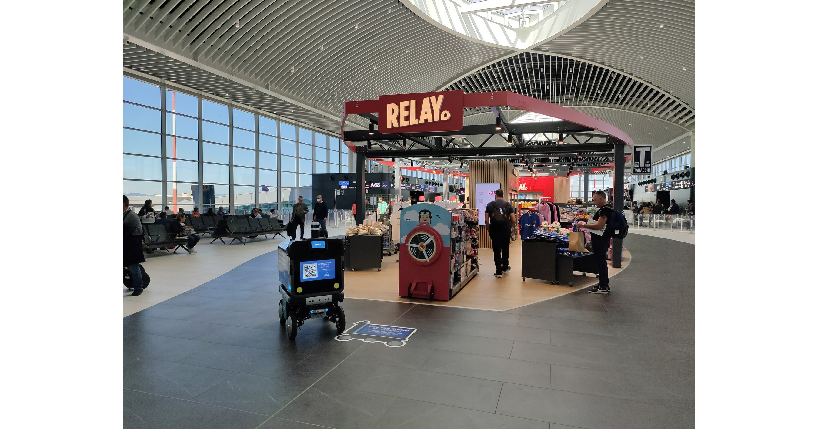 Ottonomy, Inc. Secures Investment from Aeroporti di Roma Ventures After Successfully Launching Ottobot at Rome Fiumicino International Airport (FCO)