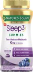 NATURE'S BOUNTY® REDEFINES QUALITY SLEEP WITH ITS NEW TRIPLE-ACTION SLEEP3 GUMMIES