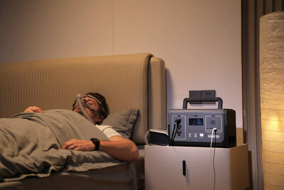 CPAP users are learning that a RUNHOOD portable power station is a better alternative in many ways than plugging their machine into a wall outlet.