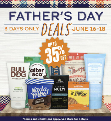 Whether you’re looking for a unique gift for the father figure in your life or preparing a good4u℠ picnic for the park, Natural Grocers has plenty of savings and special offerings to grill up a fabulous start to your summer.