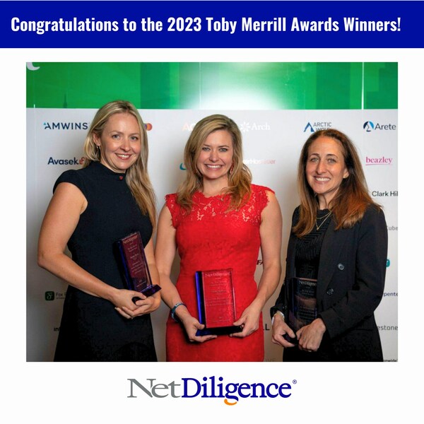 NetDiligence Announces Recipients of 2023 Toby Merrill Awards
