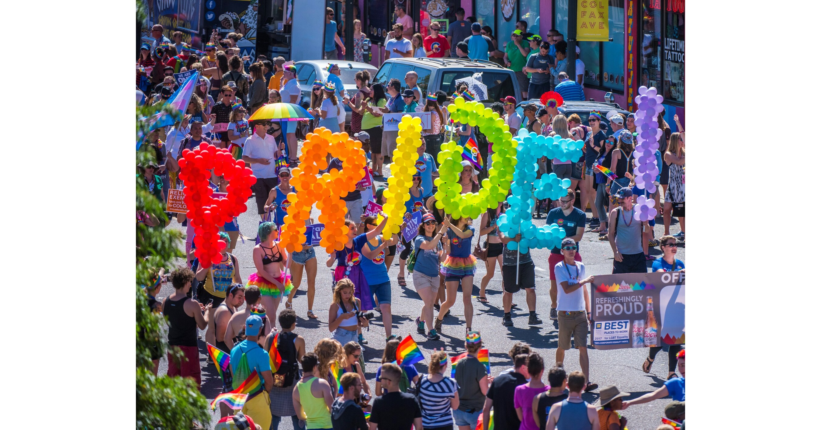 Over 500,000 Expected for Denver PrideFest The Largest LGBTQ+ Event in