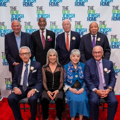 The New Jewish Home Celebrates 9 Remarkable New Yorkers Over Age 80   The New Jewish Home 2023 Eight Over Eighty Gala Honorees 