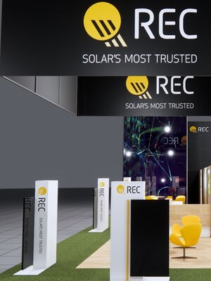 REC at Intersolar Europe 2023: new location, new booth design, new product in the pipeline, new installer benefits