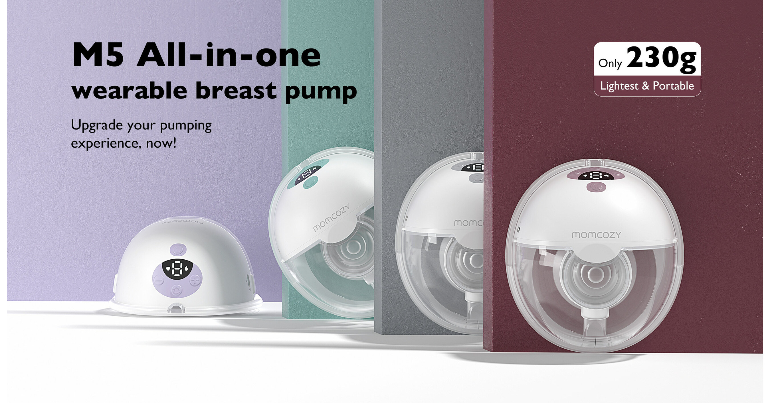 Momcozy M5 Hands Free Breast Pump, Double Wearable India