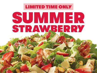 Wendy’s brings back fan-favorite Summer Strawberry Salad to deliver the fresh tastes of the season!