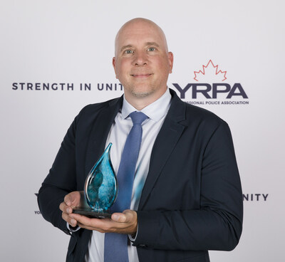 James Durka, Hamilton Police Service ? 2023 Award Winner - Community Role Model (CNW Group/Police Association of Ontario (PAO))