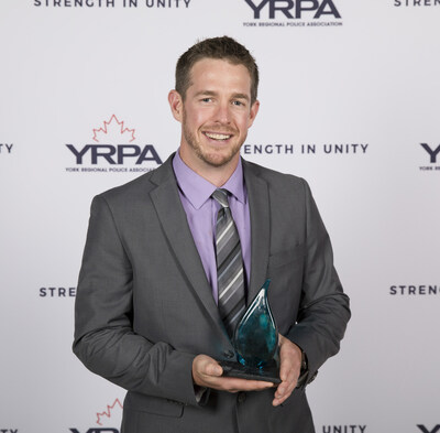 Kyle Dodds, Belleville Police Service – 2023 Award Winner, Extra Mile (CNW Group/Police Association of Ontario (PAO))