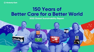 Kimberly-Clark today published its annual sustainability report, including an update on the company's progress toward its 2030 sustainability strategy and goals. (PRNewsfoto/Kimberly-Clark Corporation)