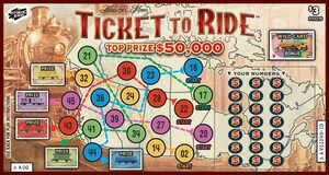 British Columbia Lottery Corporation Launches the Industry's First Ticket to Ride Instant Game