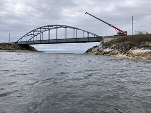 Pont Touzel - Réouverture prévue d'ici la fin de la semaine prochaine