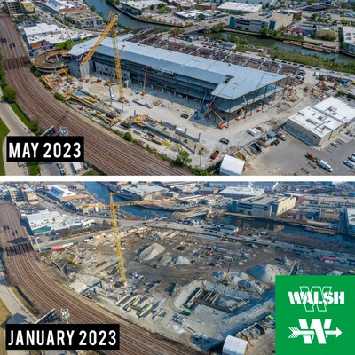 Walsh uses PLOT to schedule unloading areas and equipment (e.g. tower cranes, lifts) to prevent congestion at the jobsite gates.