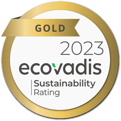 EcoVadis Gold Badge