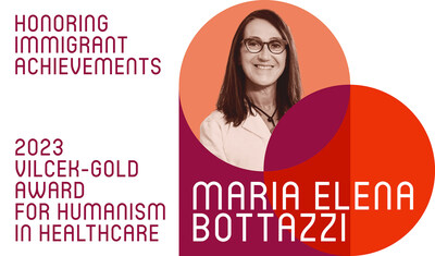 Global Health Advocate Dr. Maria Elena Bottazzi receives $10,000 Vilcek-Gold Award