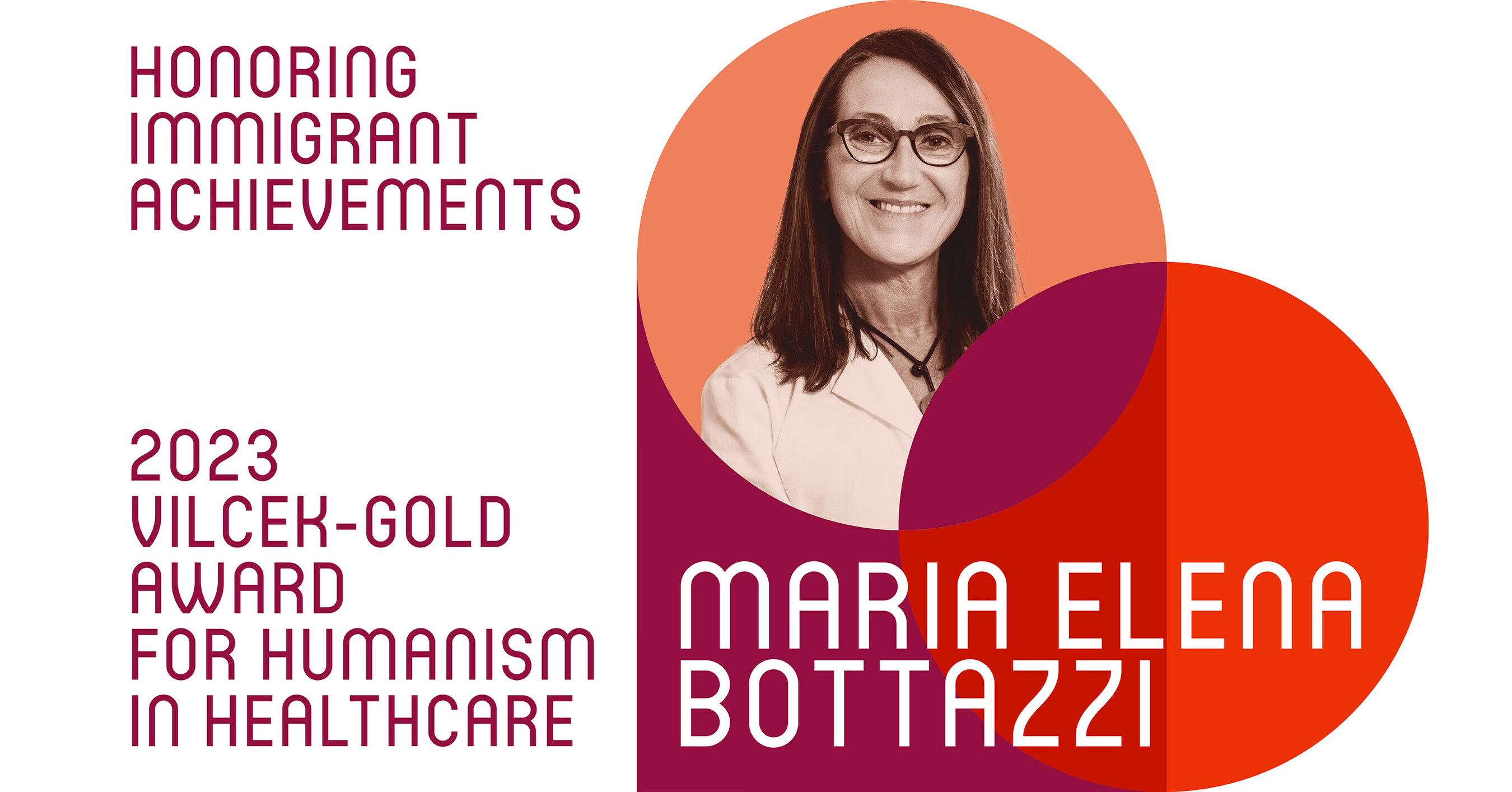 Global health advocate Dr. Maria Elena Bottazzi wins VilcekGold Award