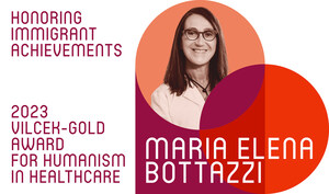 Global health advocate Dr. Maria Elena Bottazzi wins Vilcek-Gold Award