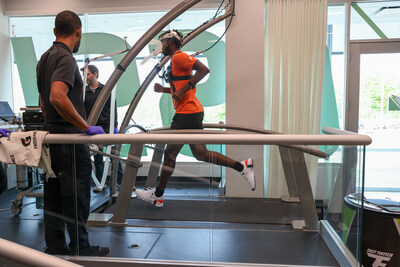 Gatorade athlete Shedeur Sanders tests at GSSI