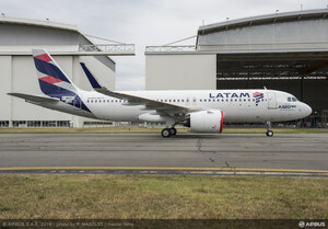 LATAM Selects Pratt &amp; Whitney GTF™ Engines to Power Up to 146 Airbus A320neo Family Aircraft