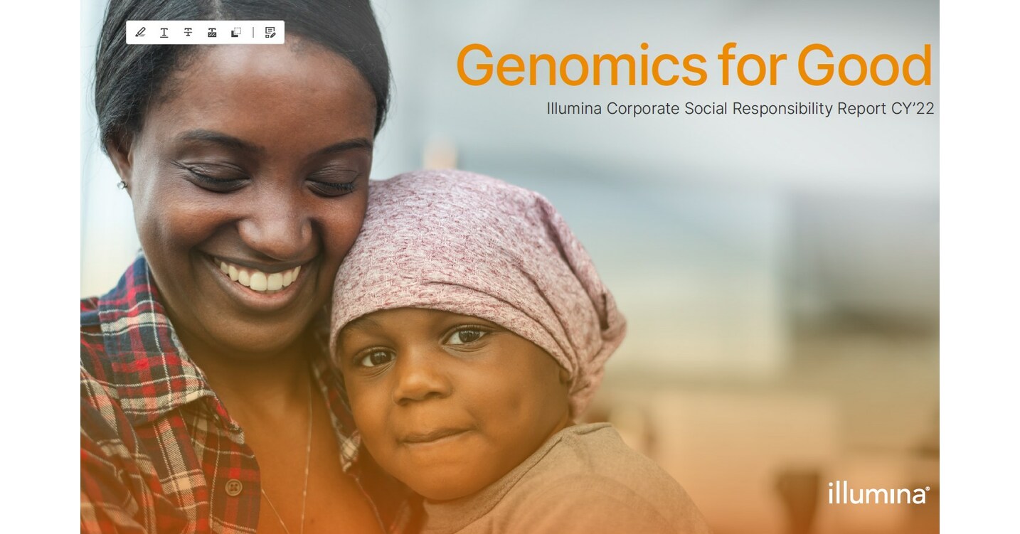 Illumina releases 2022 Corporate Social Responsibility Report