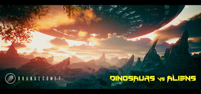 Orange Comet x "Dinosaurs vs. Aliens" (PRNewsfoto/Orange Comet)