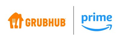 Logos Grubhub et Amazon Prime
