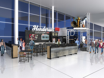Rendu de la brasserie Henderson-YYZ à l'aéroport international Toronto Pearson (Groupe CNW/Toronto Pearson)