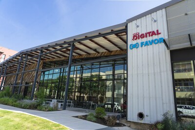 Favor's East Austin headquarters, which also serves as a hub for H-E-B Digital's Austin-based Partners and earned the title of Austin's Coolest Office 2019 by the Austin Business Journal.