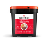 ReadyWise bringt Vorratsbehälter mit 80 Portionen gefriergetrocknetem Fleisch & Reis in Europa auf den Markt
