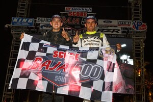 POLARIS FACTORY RACING DRIVER BROCK HEGER DOMINATES 2023 BAJA 500, SECURING UTV OPEN CLASS AND UTV OVERALL VICTORIES