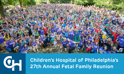 Children's Hospital of Philadelphia Celebrates 27th Annual Fetal Surgery Family Reunion at the Philadelphia Zoo