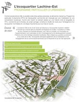 L'écoquartier Lachine-Est - Programme particulier d'urbanisme. (Groupe CNW/Ville de Montréal - Cabinet de la mairesse et du comité exécutif)