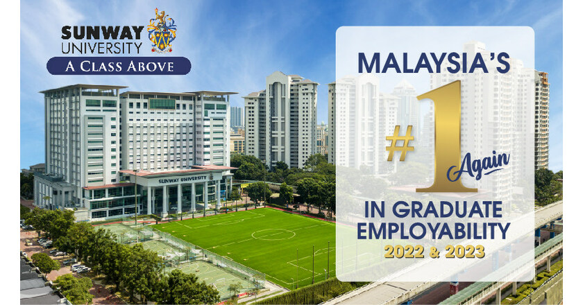 双威大学连续第二年在马来西亚毕业生就业能力排名中名列前茅