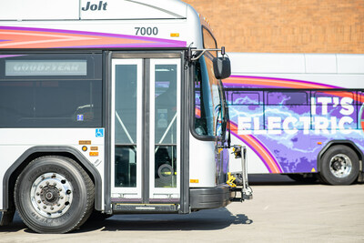 The new Goodyear Urban Max BSA(EV) offers improved range, greater traction and supports the increased load-carrying capacity of electric buses. This increased load capacity allows EV buses, like the newest GILLIG Battery Electric buses, to be equipped with additional battery packs resulting in increased range.