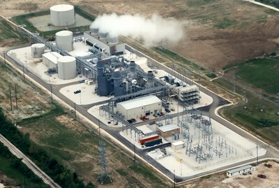 Aerial view of Paris Energy Center