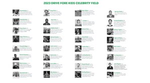 DRIVE FORE KIDS ANNOUNCES FINAL ROSTER OF CELEBRITIES SCHEDULED TO COMPETE