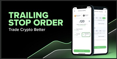 Trailing Stop Order.  Trade Crypto Better with Uphold.