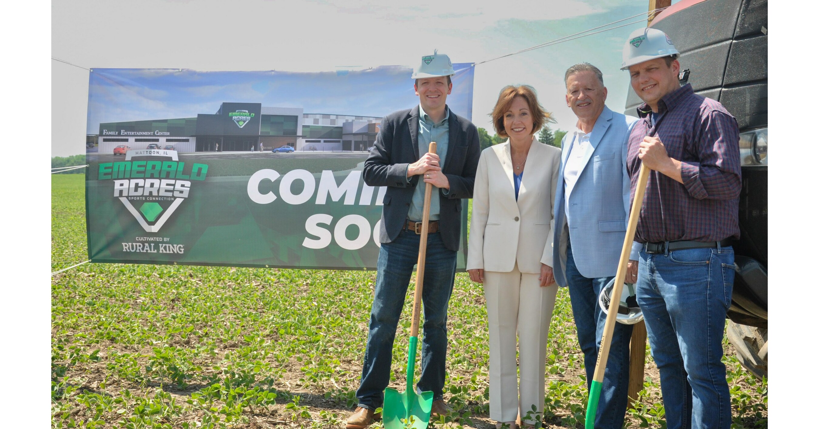 Emerald Acres Sports Connection Celebrates Successful Groundbreaking Event